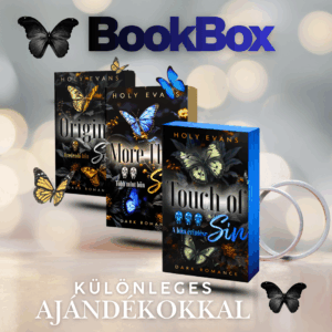 Bűnös Univerzum trilógia Book box- More Than Sin; Original Sin ; Touch Of Sin
